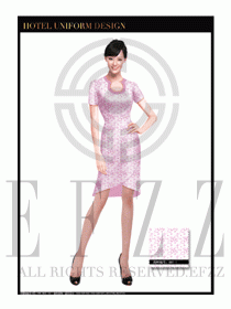 按摩技師美容師職業制服1237