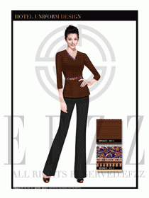 按摩技師美容師職業制服1245