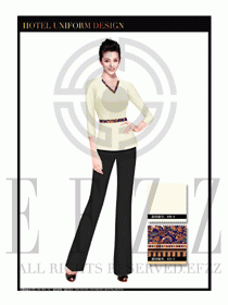 按摩技師美容師職業制服1256