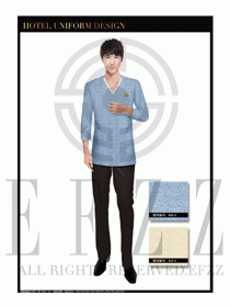 按摩技師美容師職業制服1247