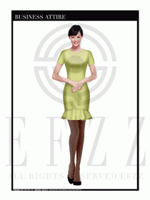 珠寶營業員職業裝店員制服1359