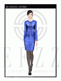 珠寶營業員職業裝店員制服1357