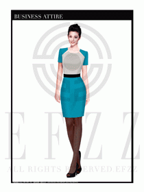 珠寶營業員職業裝店員制服1369