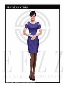 珠寶營(yíng)業(yè)員職業(yè)裝店員制服1364