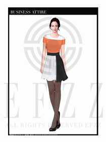 珠寶營業員職業裝店員制服1366