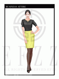 珠寶營業員職業裝店員制服1383