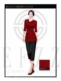 SPA會所服務生制服設計圖455