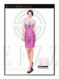 SPA會所服務生制服設計圖460