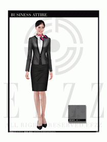女時(shí)尚OL職業(yè)裝設(shè)計(jì)圖1002