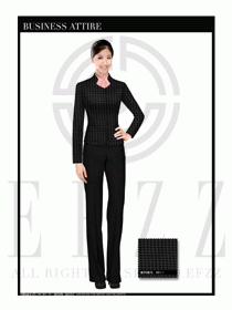 女時(shí)尚OL職業(yè)裝設(shè)計(jì)圖1006