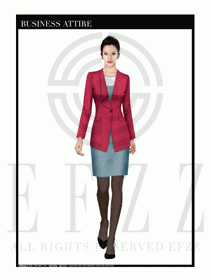 女時尚OL職業裝設計圖1016