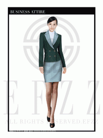 女時尚OL職業裝設計圖1037