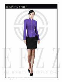 女時尚OL職業裝設計圖1039