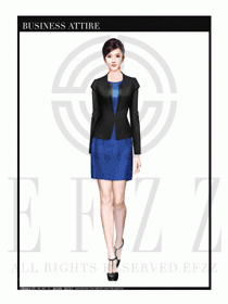 女時尚OL職業裝設計圖1044
