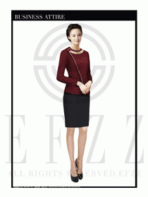 女時(shí)尚OL職業(yè)裝設(shè)計(jì)圖1053