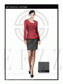 女時尚OL職業裝設計圖1071