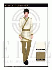 酒店中餐廳迎賓制服設(shè)計(jì)圖725