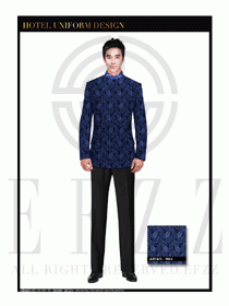 酒店中餐服務員制服設計1672