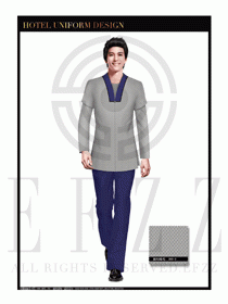 酒店中餐服務員制服設計1677