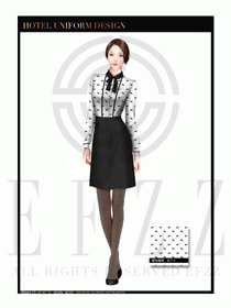 酒店西餐服務(wù)員制服設(shè)計(jì)1050