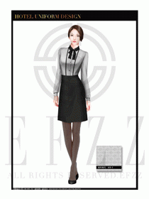 酒店西餐服務(wù)員制服設(shè)計1061