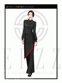 酒店西餐服務(wù)員制服設(shè)計(jì)1089