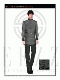 酒店西餐服務員制服設計1116