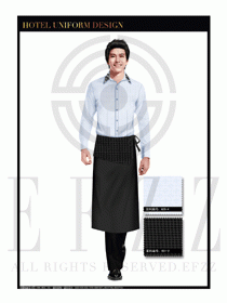 酒店西餐服務員制服設計1115