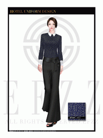 酒店西餐服務(wù)員制服設(shè)計1122