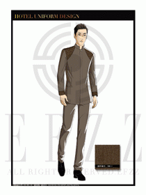 酒店客房服務員制服設計圖499