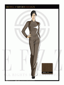 酒店客房服務(wù)員制服設(shè)計圖498