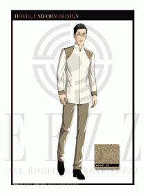 酒店客房服務員制服設計圖500