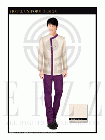 酒店客房服務員制服設計圖504