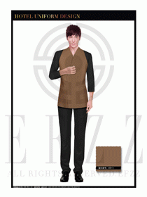 酒店客房服務(wù)員制服設(shè)計圖503