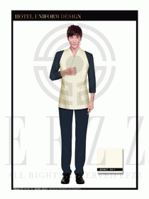 酒店客房服務員制服設計圖507