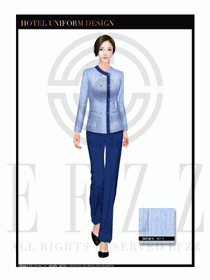 酒店客房服務員制服設計圖512