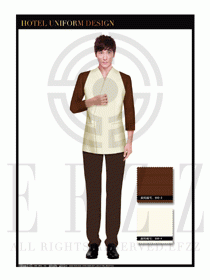 酒店客房服務員制服設計圖516