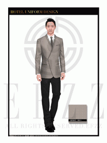 酒店總臺大堂服務員制服設計圖858
