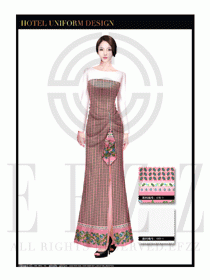 水療SPA咨客迎賓制服設(shè)計圖392