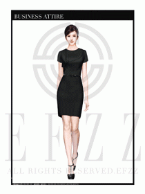 時尚OL女職業(yè)夏裝設(shè)計圖458