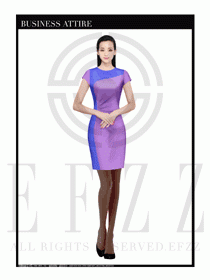 珠寶營業(yè)員職業(yè)裝服務(wù)員制服1390