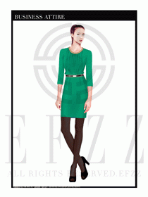 珠寶營業(yè)員職業(yè)裝服務(wù)員制服1401