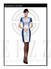 珠寶營業員職業裝服務員制服1419