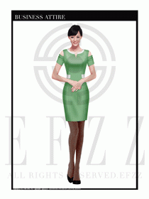 珠寶營業員職業裝服務員制服1424