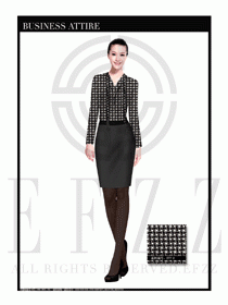 女時(shí)尚職業(yè)裝長(zhǎng)袖襯衫設(shè)計(jì)圖268