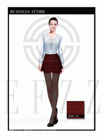 女時(shí)尚職業(yè)裝長(zhǎng)袖襯衫設(shè)計(jì)圖266