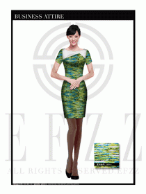 時尚OL女職業(yè)裝夏裝設(shè)計圖488