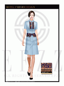 SPA會(huì)所服務(wù)生制服設(shè)計(jì)圖513