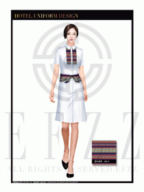 SPA會所服務生制服設計圖512