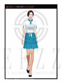 SPA會所服務生制服設計圖511